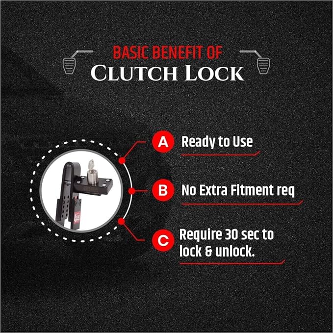Anti Theft Car Clutch Lock - Image 4